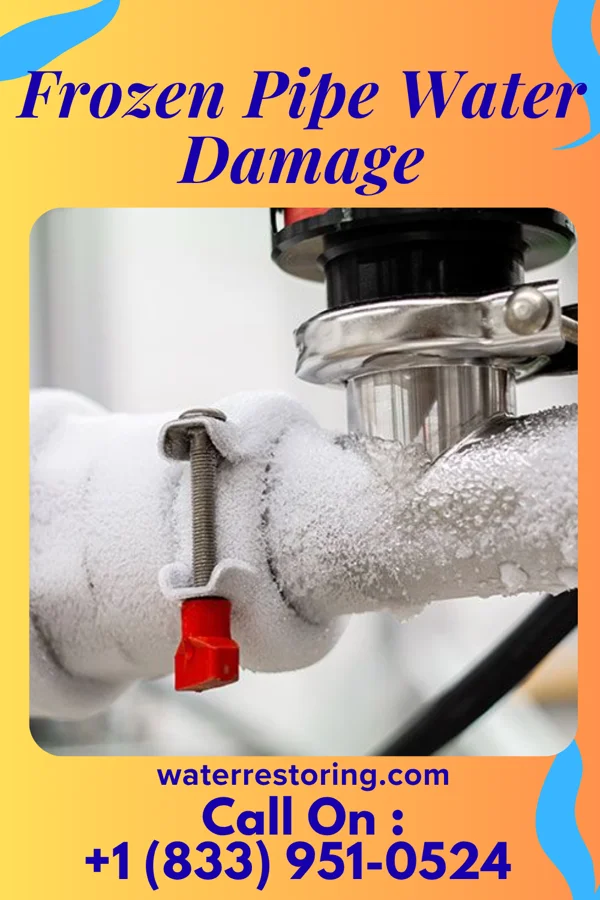 Frozen Pipe Water Damage in Denver, IN